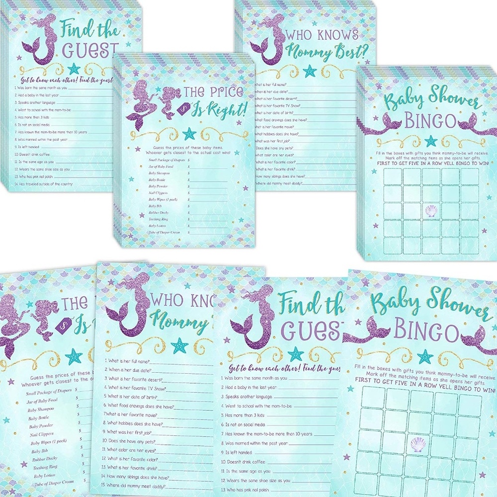 Baby shower games and diaper raffle/ book request
